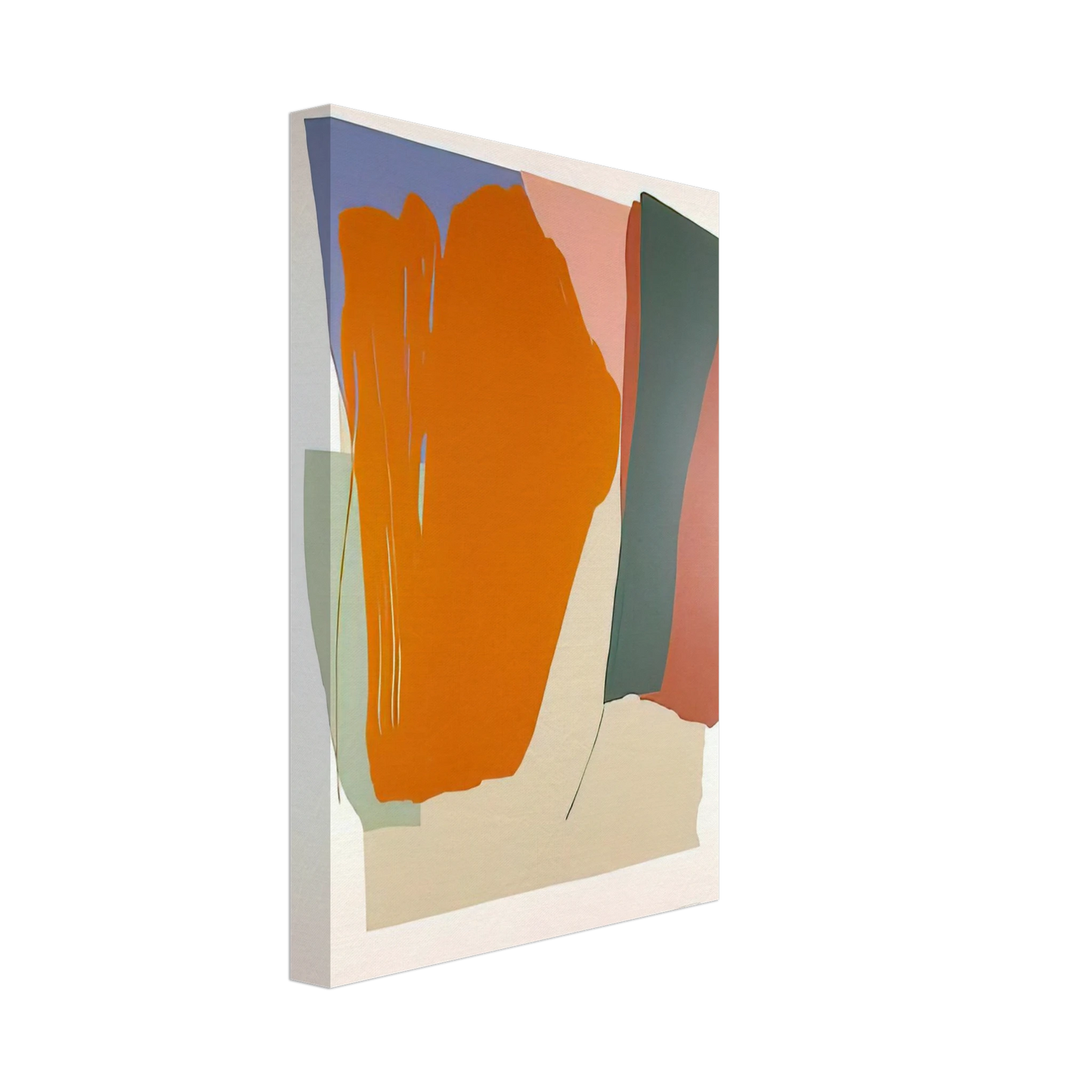 Larry Zox - Untitled 8 - 1979 Canvas - 70x100 cm / 28x40 inches-canvas