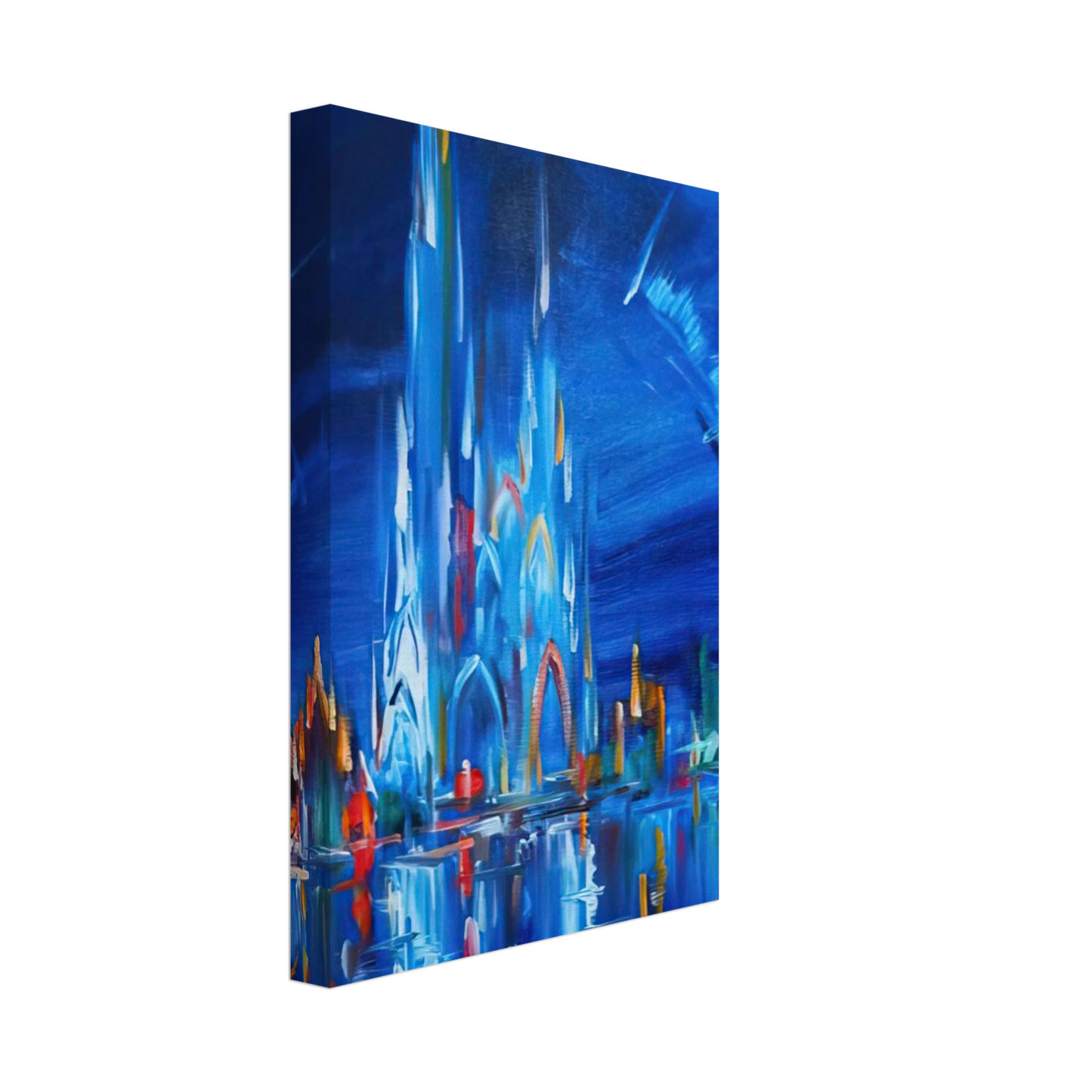 Konrad Zuse - Consciousness Canvas - 40x60 cm / 16x24 inches-canvas