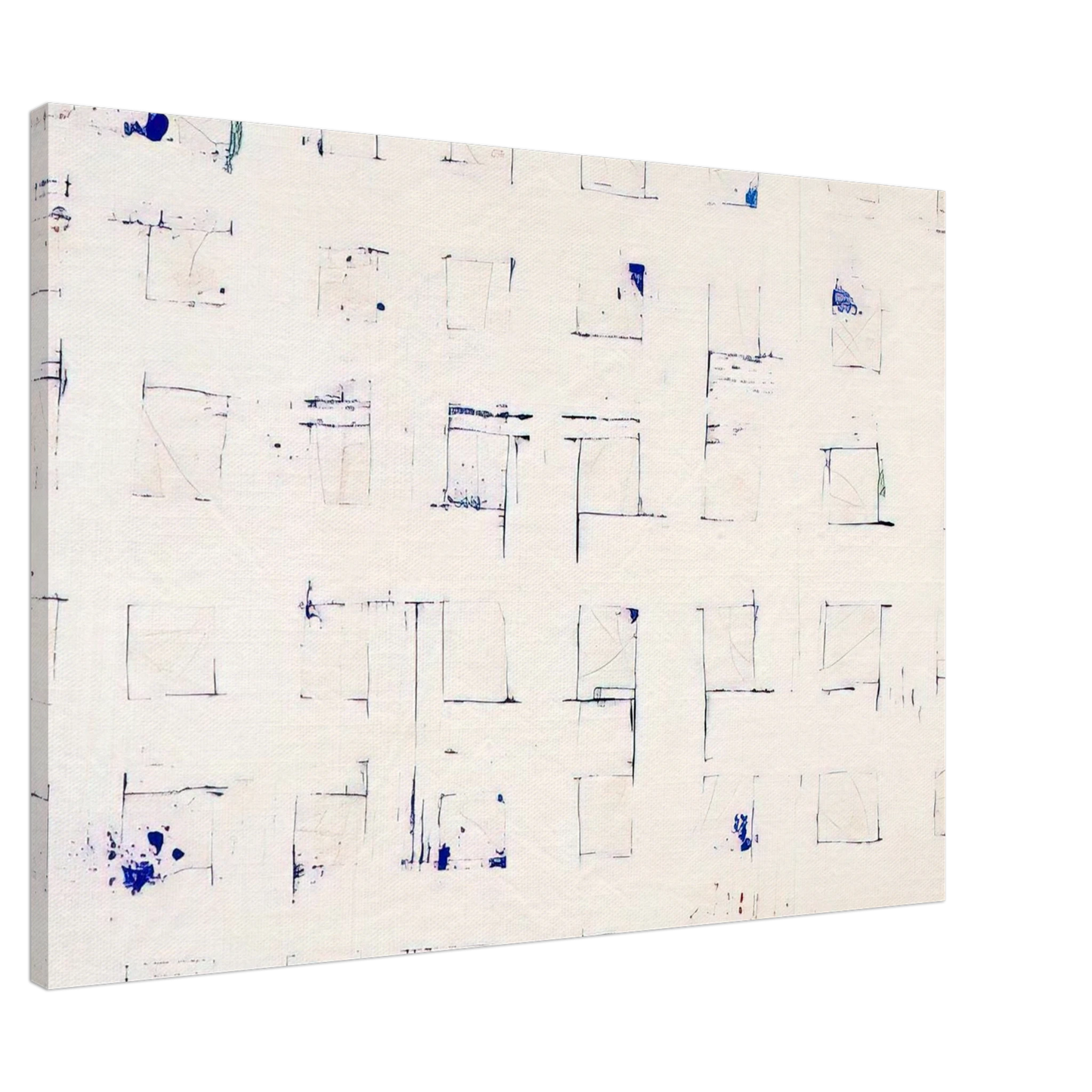 Sam Francis - Untitled  SFM83-338  Canvas - 20x30 cm / 8x12 inches-canvas