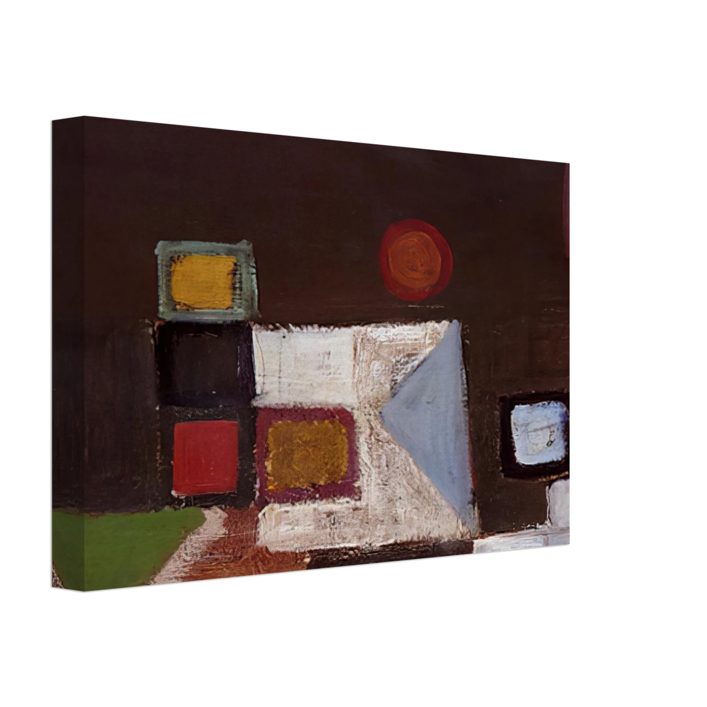 Victor Pasmore - Untitled - 1948 Canvas - 70x100 cm / 28x40 inches-canvas