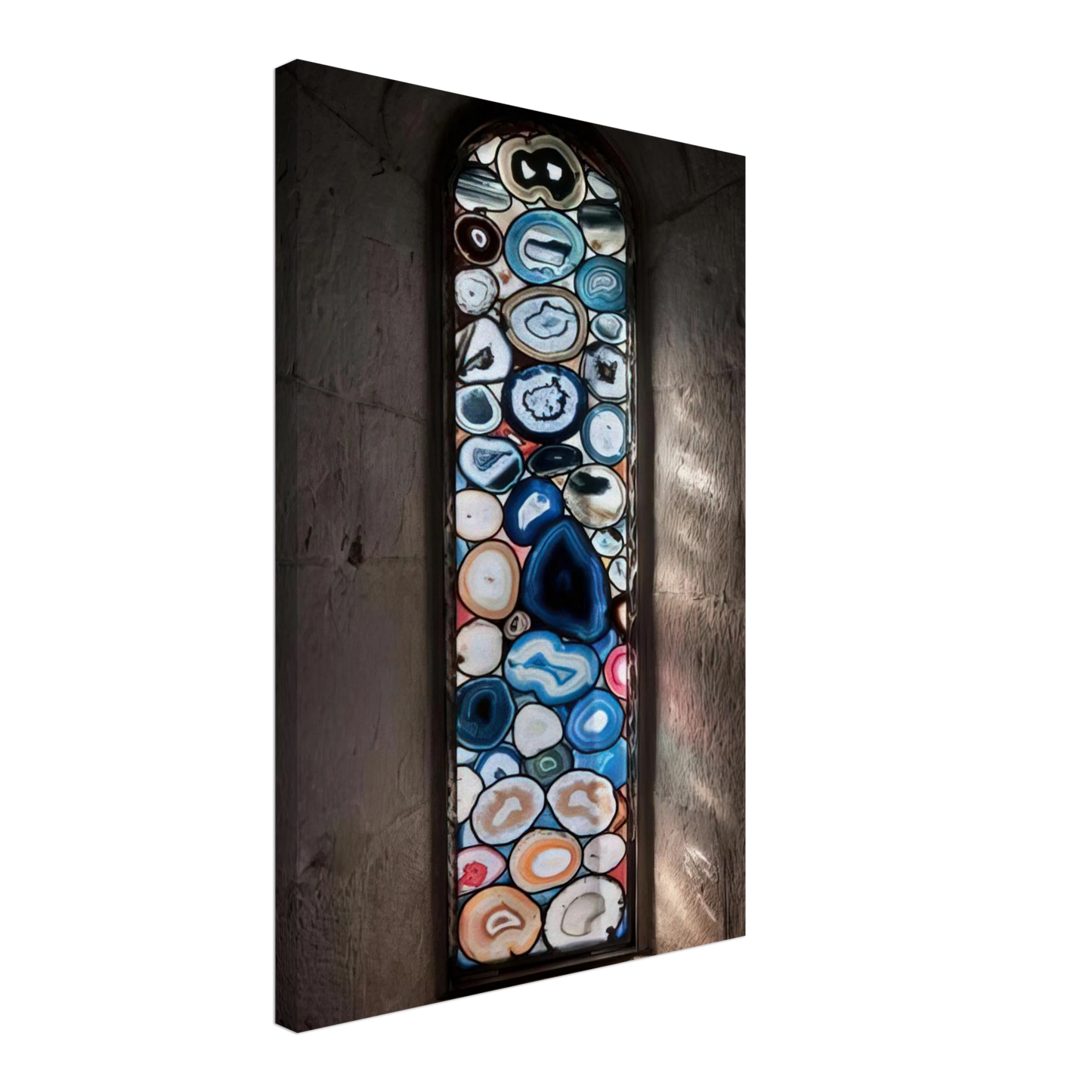 Sigmar Polke - AHATFENSTER 2009 Canvas - 70x100 cm / 28x40 inches-canvas