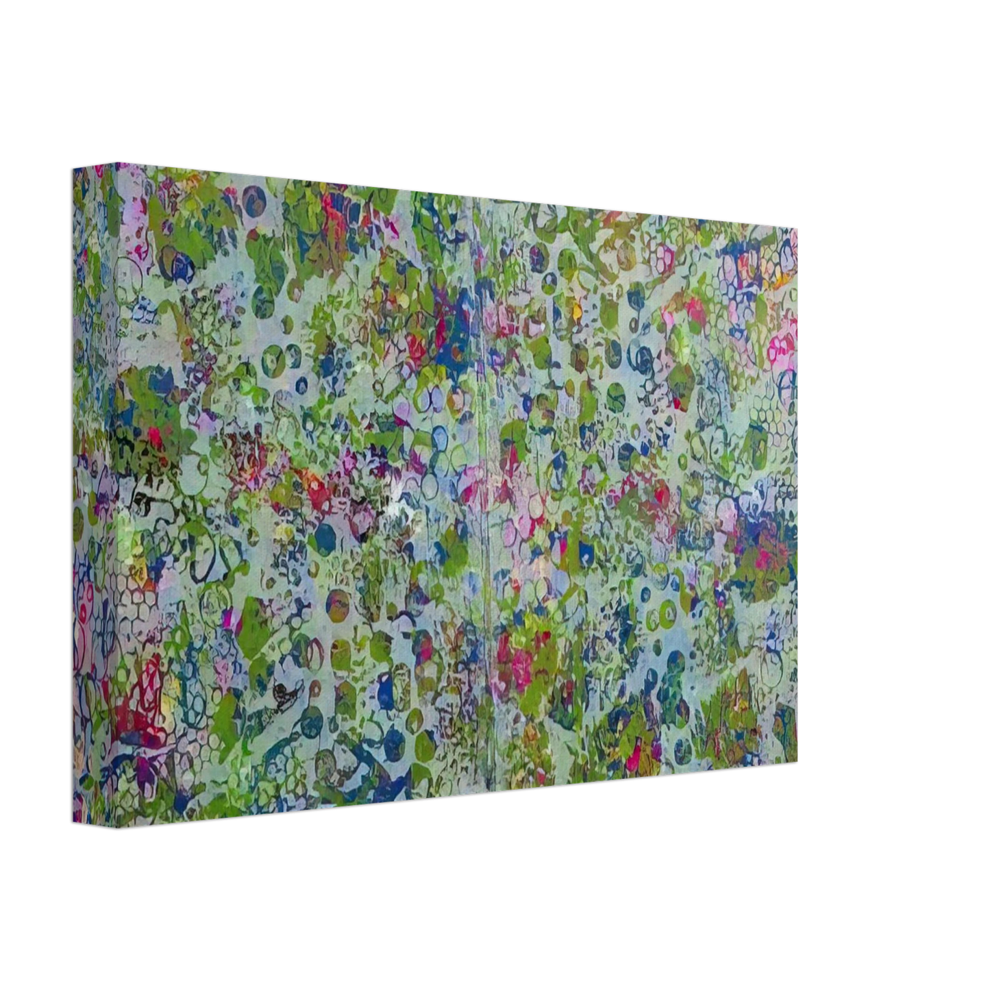 Sam Gilliam - Fog In The Hollow Canvas - 70x100 cm / 28x40 inches-canvas