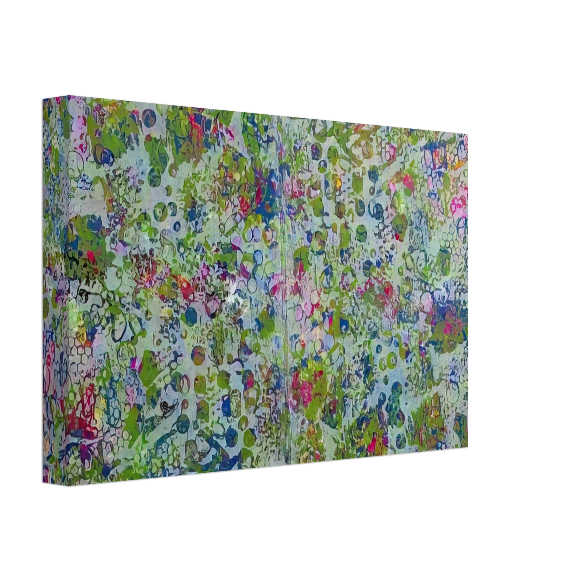 Sam Gilliam - Fog In The Hollow Canvas - 70x100 cm / 28x40 inches-canvas