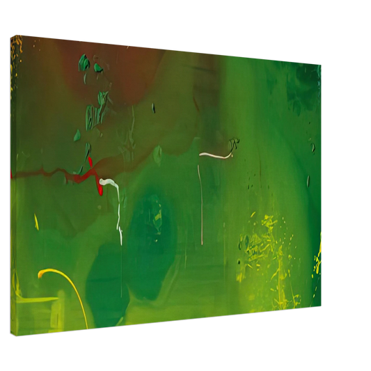 Helen Frankenthaler - Petroglyphs, 1990- Canvas - 20x30 cm / 8x12 inches-canvas