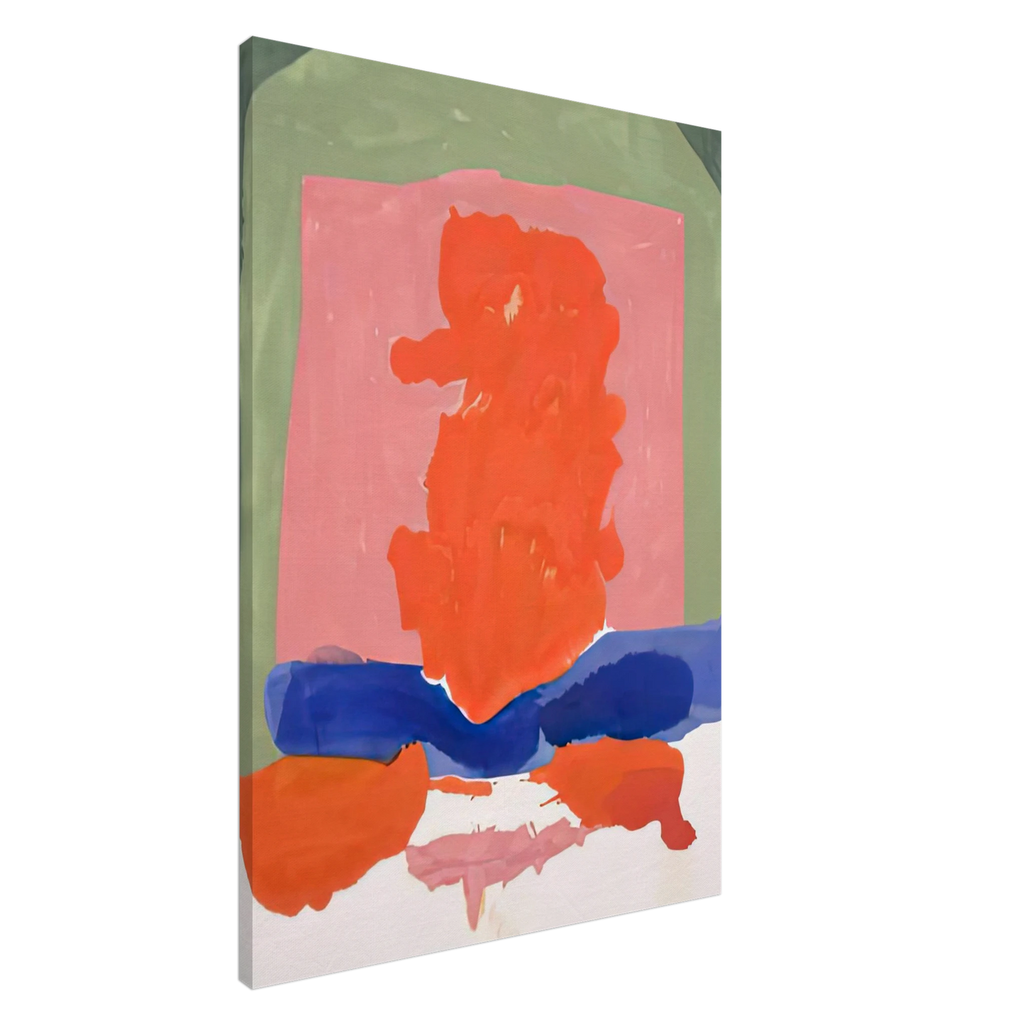 Helen Frankenthaler - Small's Paradise, 1964- Canvas - 20x30 cm / 8x12 inches-canvas