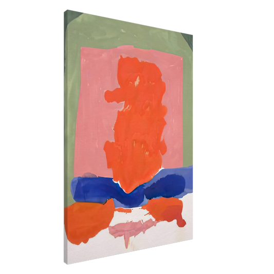 Helen Frankenthaler - Small's Paradise, 1964- Canvas - 20x30 cm / 8x12 inches-canvas