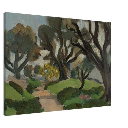 Henri Matisse - LANDSCAPE 1918 Canvas - 20x30 cm / 8x12 inches-canvas