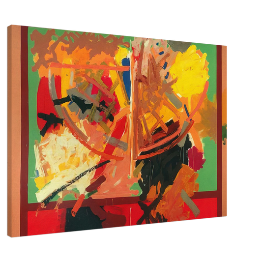 John Ferren - Greenock - 1958 Canvas - 20x30 cm / 8x12 inches-canvas