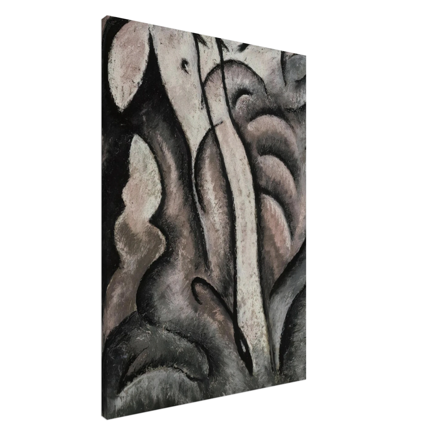 Arthur Dove - Sentimental Music - 1913 Canvas - 20x30 cm / 8x12 inches-canvas