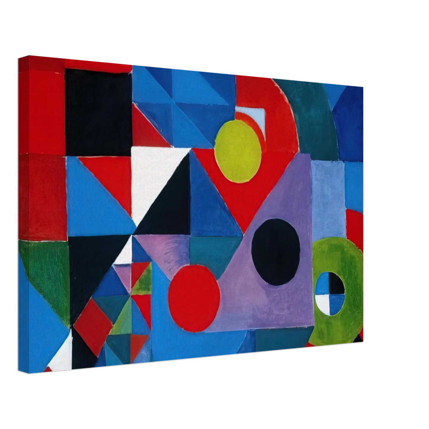 Sonia Delaunay - RHYTHM COLOUR Canvas - 70x100 cm / 28x40 inches-canvas