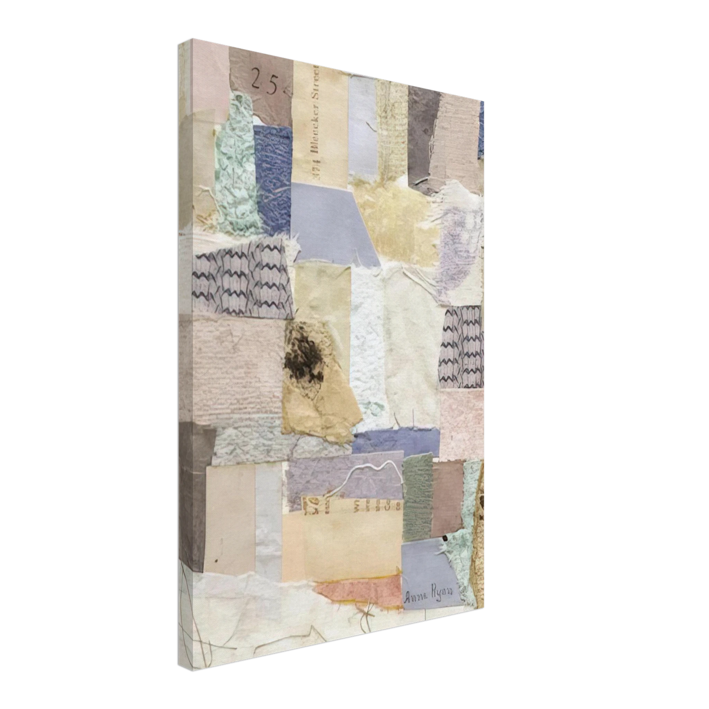 Anne Ryan - Number 334 - Abstract Expressionism Canvas - 40x60 cm / 16x24 inches-canvas