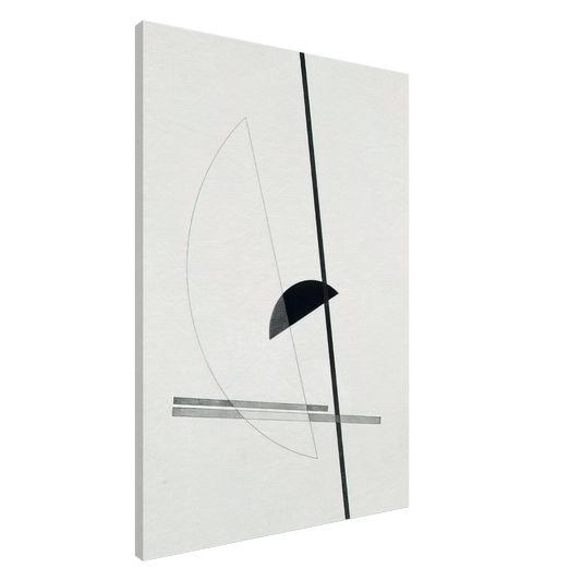 Laszlo Moholy-Nagy - Construction Canvas - 20x30 cm / 8x12 inches-canvas