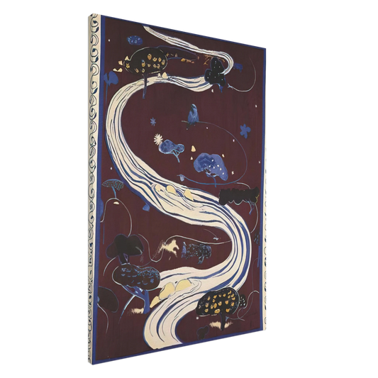 Brett Whiteley - The River - figurative Canvas - 20x30 cm / 8x12 inches-canvas