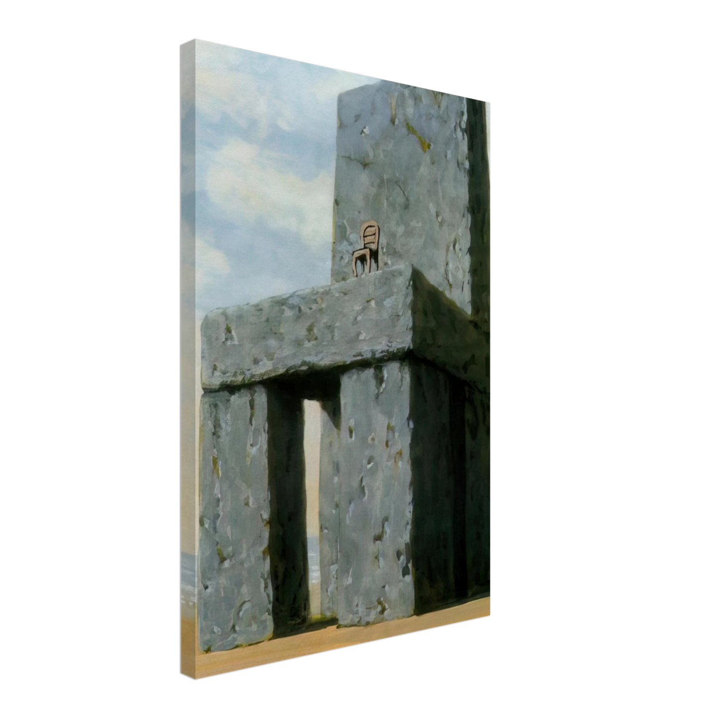 Rene Magritte - THE LEGEND OF THE CENTURIES 1950 Canvas - 70x100 cm / 28x40 inches-canvas