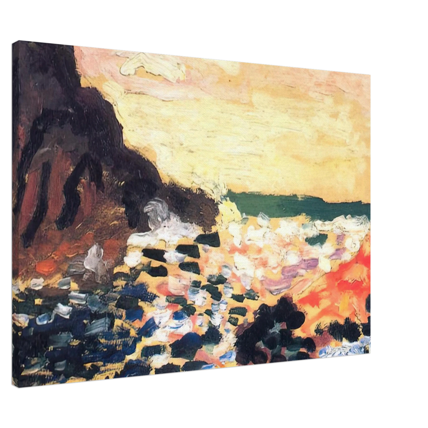 Henri Matisse - SEASCAPE 1906 Canvas - 20x30 cm / 8x12 inches-canvas