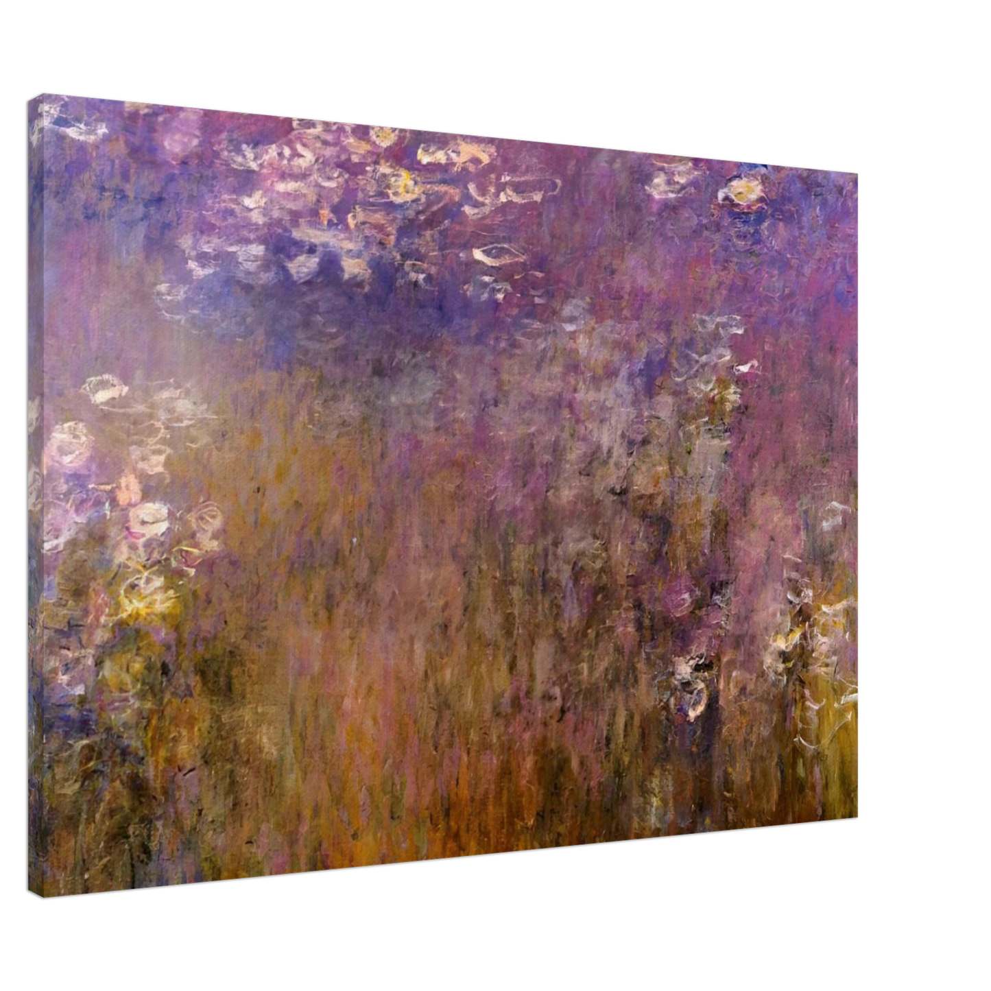 claude monet - Agapanthus center panel Canvas - 20x30 cm / 8x12 inches-canvas