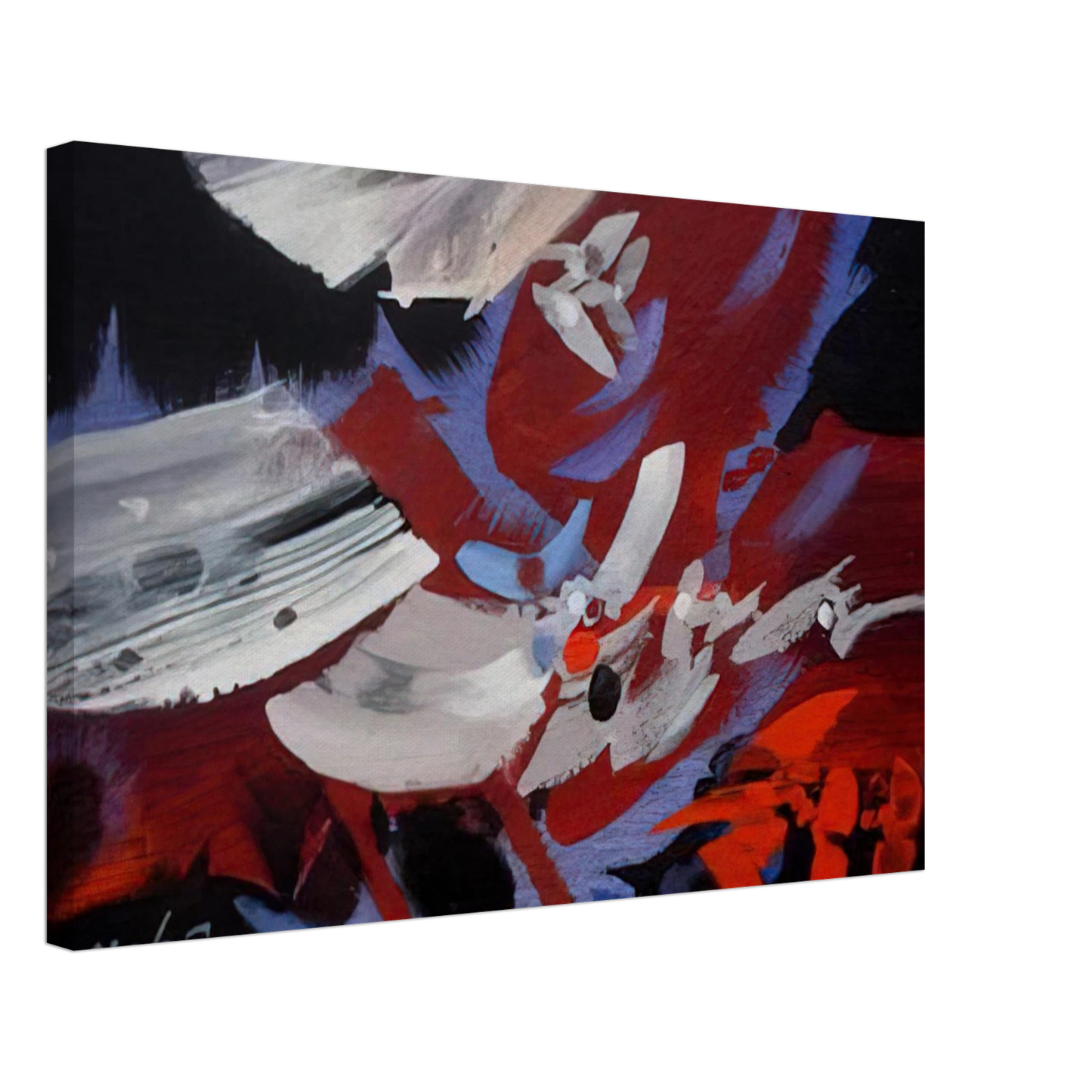 Alejandro Obregon - VIENTOS 1989 Canvas - 70x100 cm / 28x40 inches-canvas