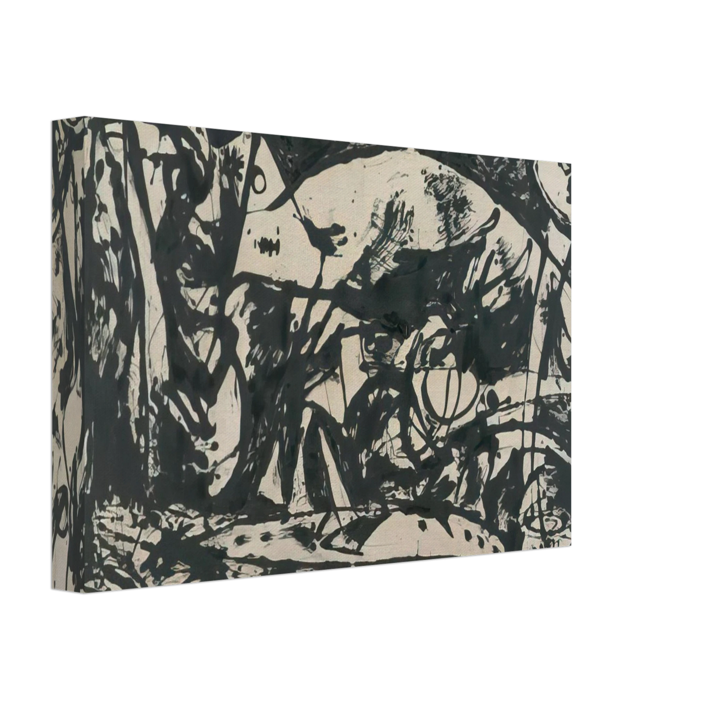 Jackson Pollock - NUMBER 14 Canvas - 40x60 cm / 16x24 inches-canvas