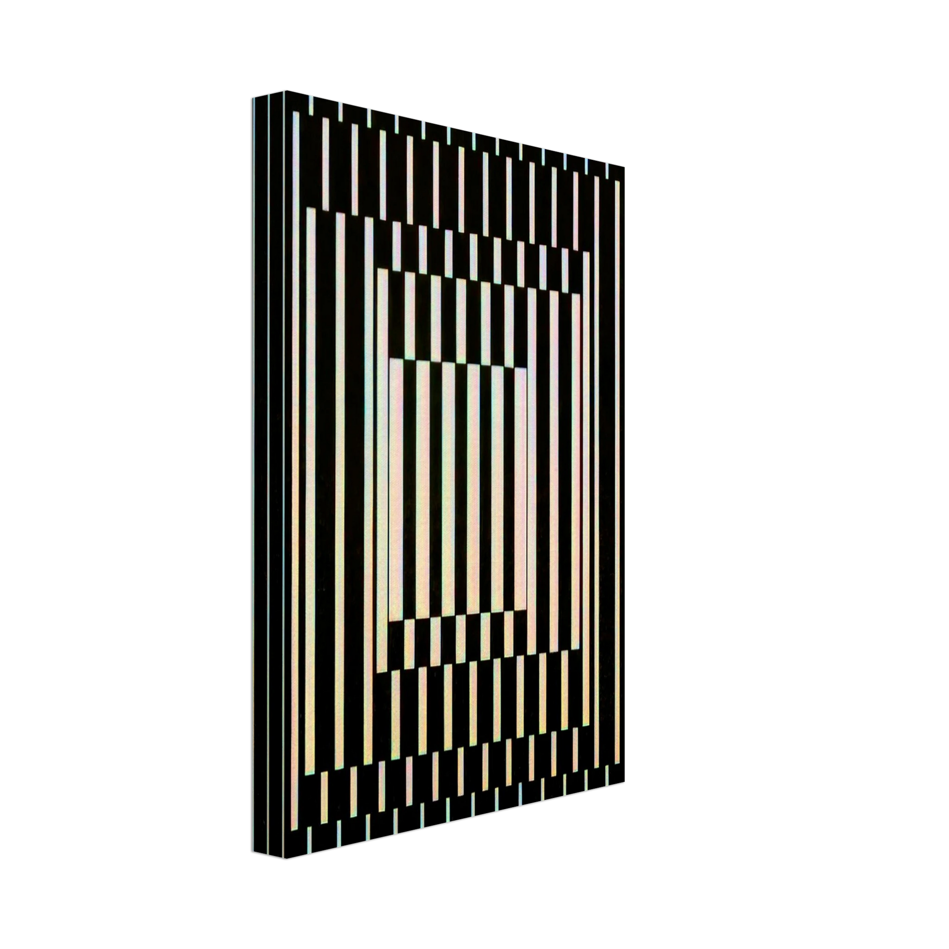 Victor Vasarely - Bora III - 1964 Canvas - 40x60 cm / 16x24 inches-canvas