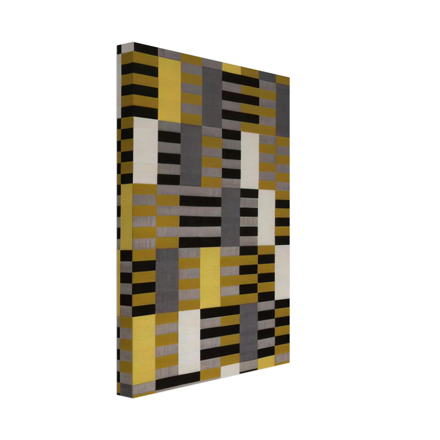 Anni Albers - BLACK WHITE YELLOW 1926 Canvas - 70x100 cm / 28x40 inches-canvas