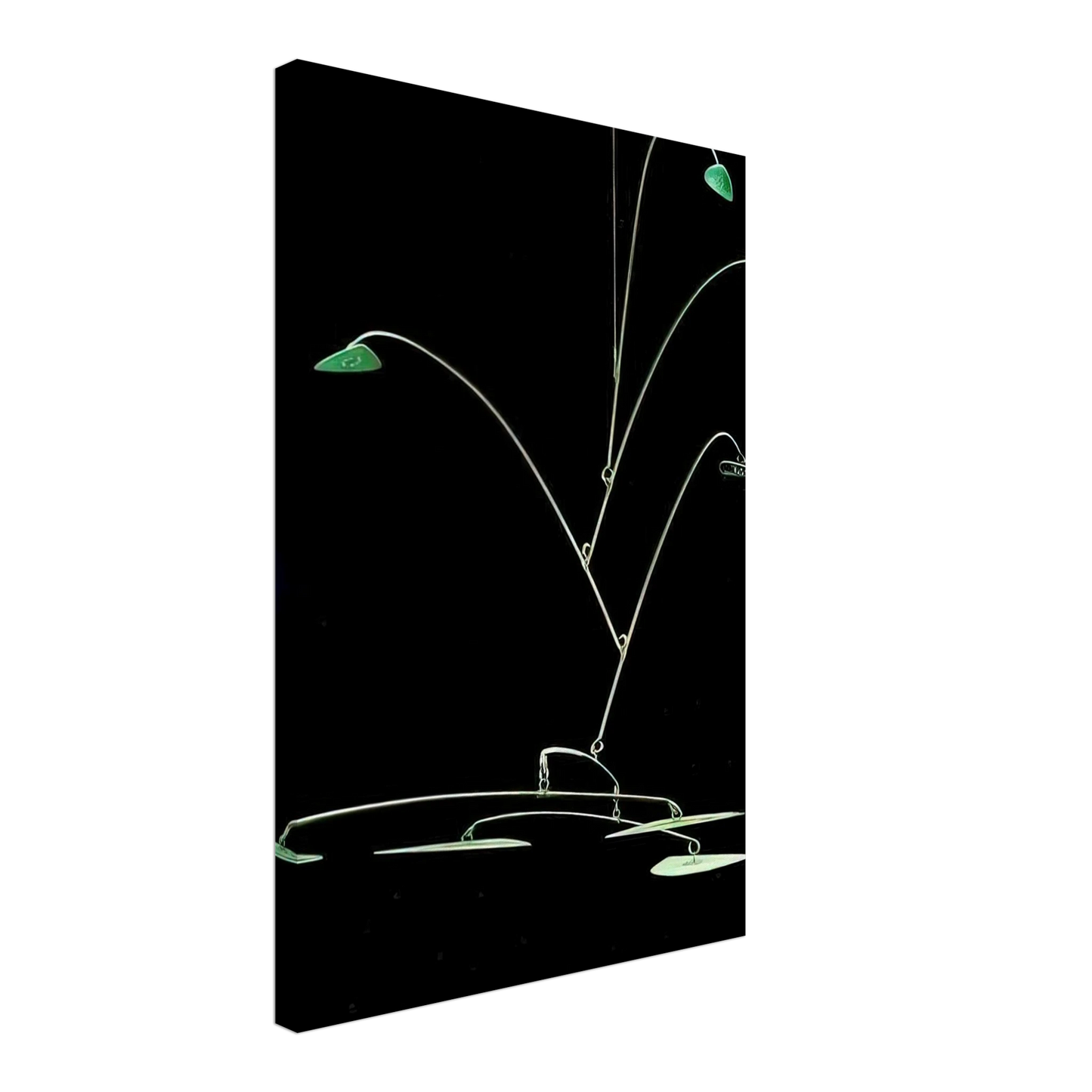 Alexander Calder - STAINLESS STEALER 1966 Canvas - 40x60 cm / 16x24 inches-canvas