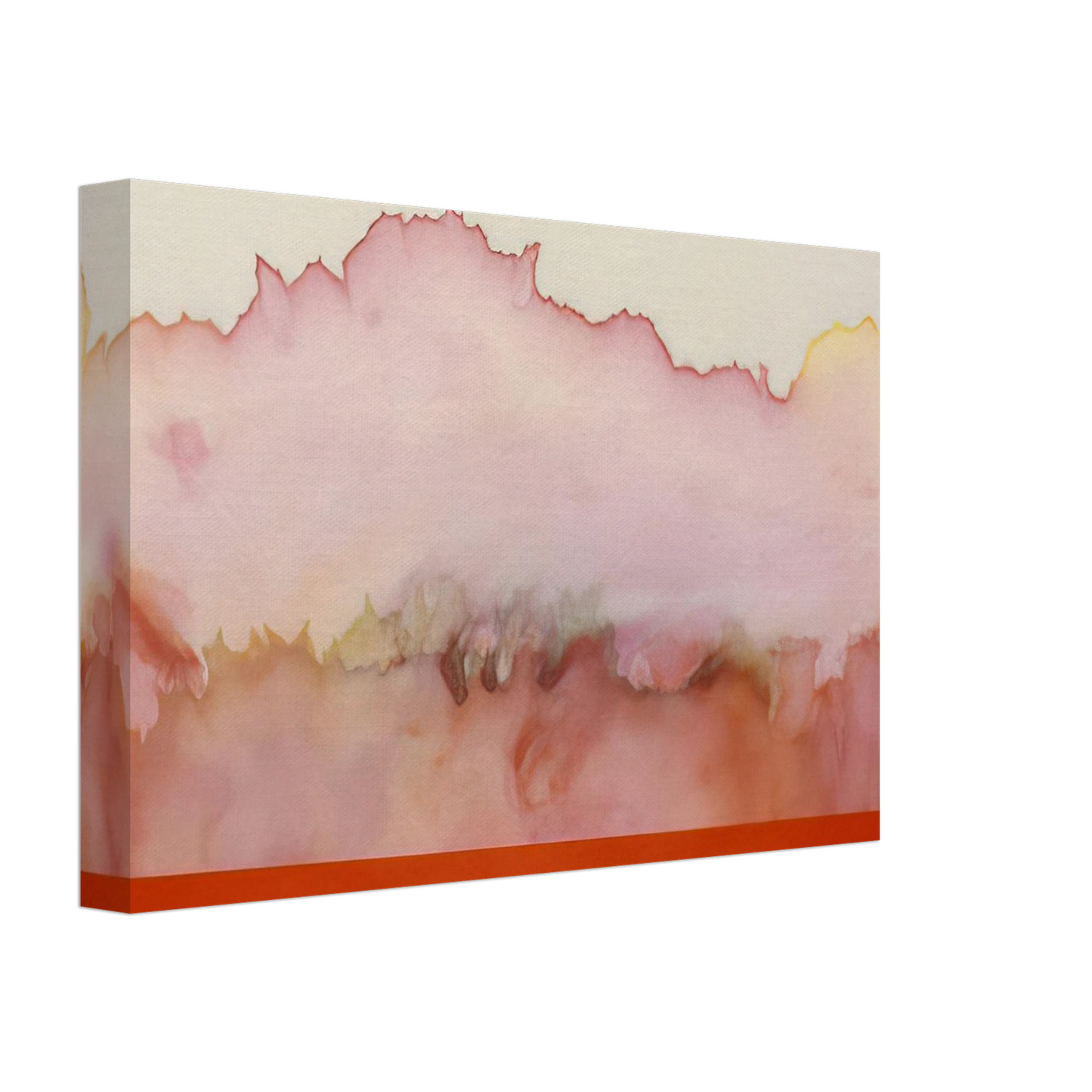 Ronnie Landfield - For Helen and Nicole - 1978 Canvas - 70x100 cm / 28x40 inches-canvas