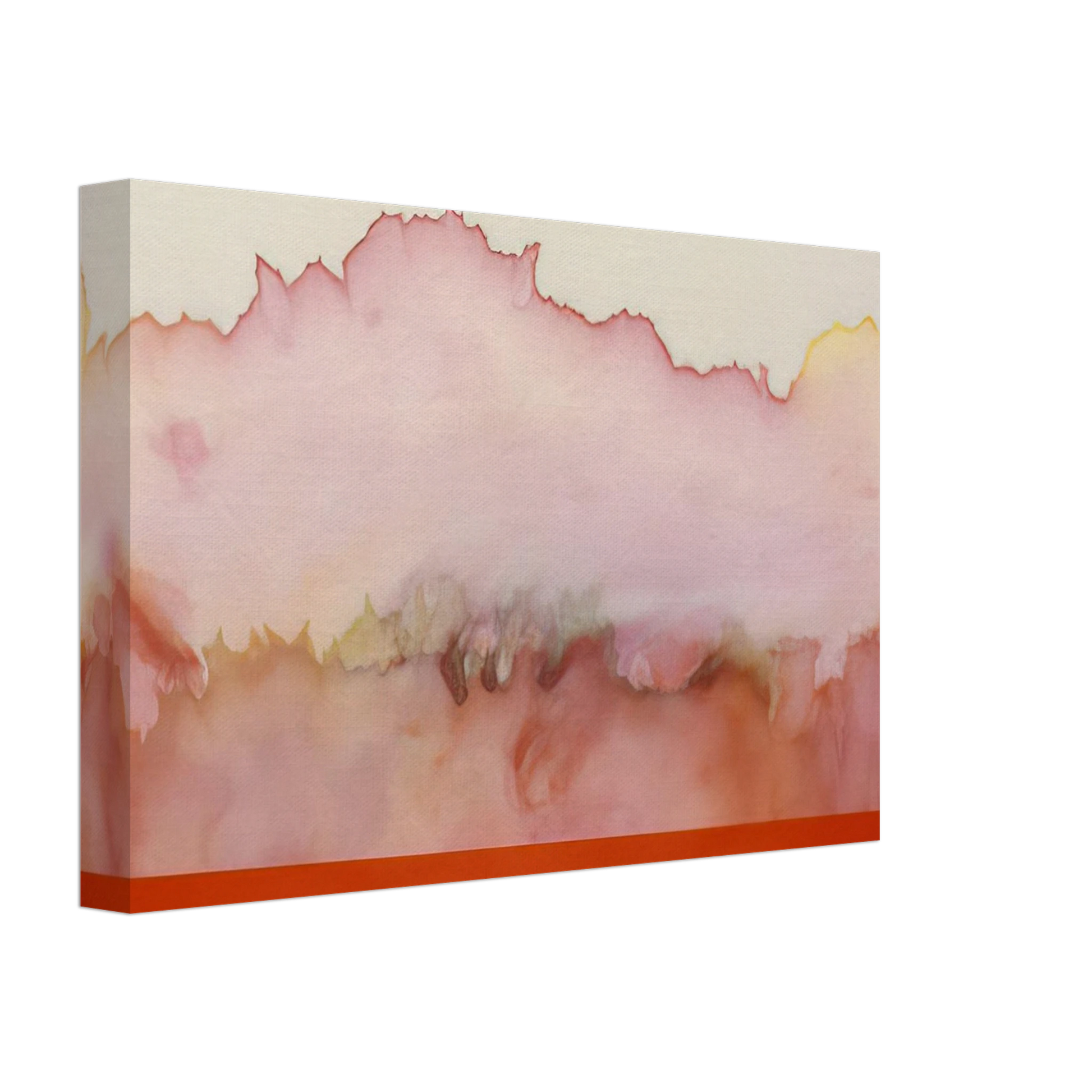 Ronnie Landfield - For Helen and Nicole - 1978 Canvas - 70x100 cm / 28x40 inches-canvas