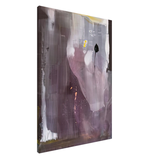 Helen Frankenthaler - Portrait of Margaretha Trip, 1980- Canvas - 20x30 cm / 8x12 inches-canvas