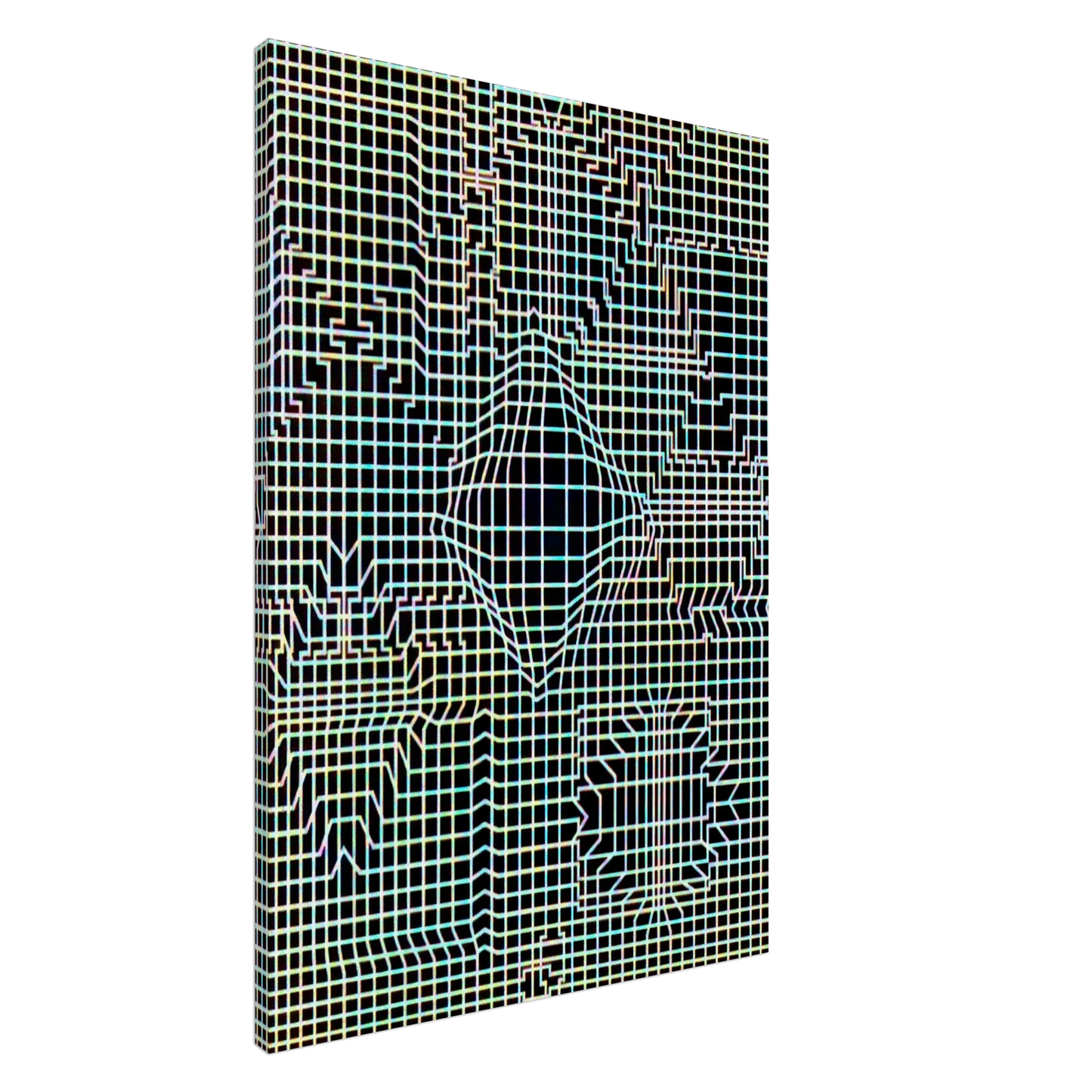 Victor Vasarely - Biadan - 1959 Canvas - 20x30 cm / 8x12 inches-canvas