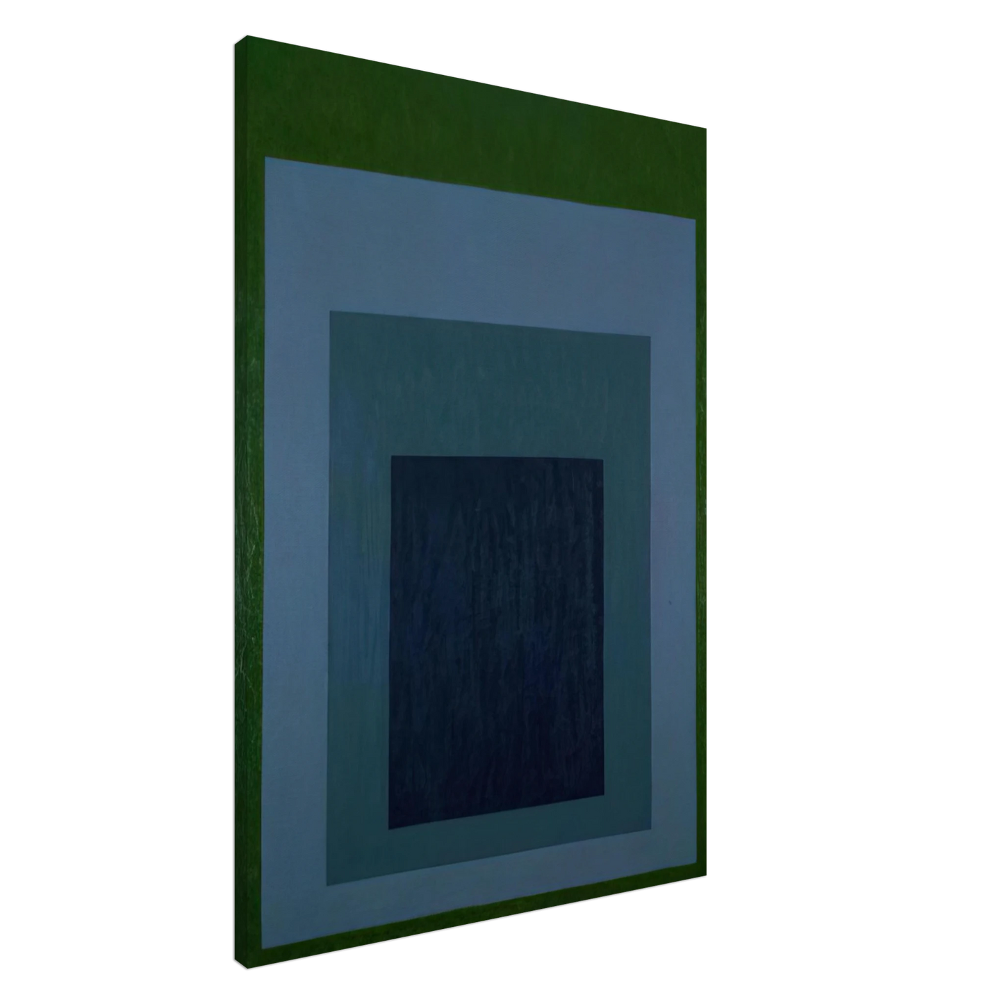 Josef Albers - HOMAGE TO THE SQUARE 1966 Canvas - 20x30 cm / 8x12 inches-canvas