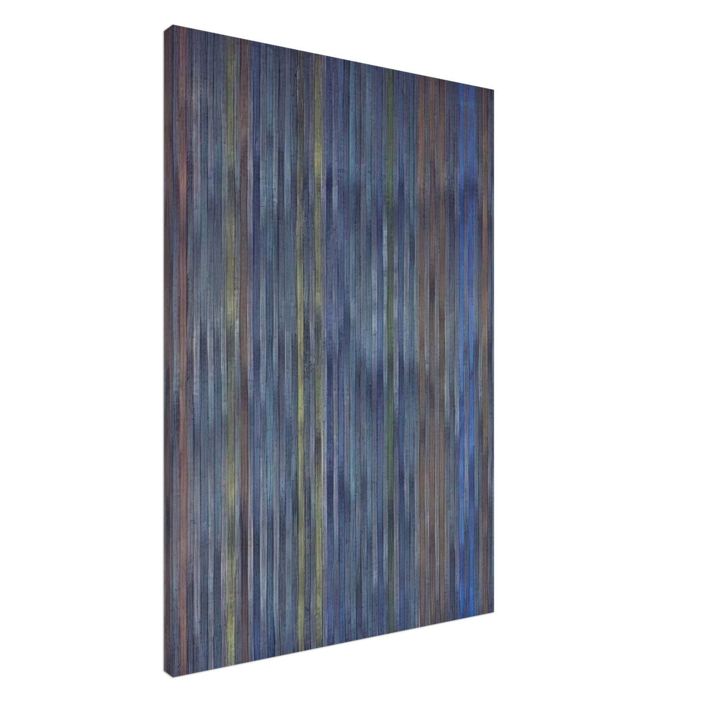 Gene Davis - Black Friar - 1978 Canvas - 20x30 cm / 8x12 inches-canvas