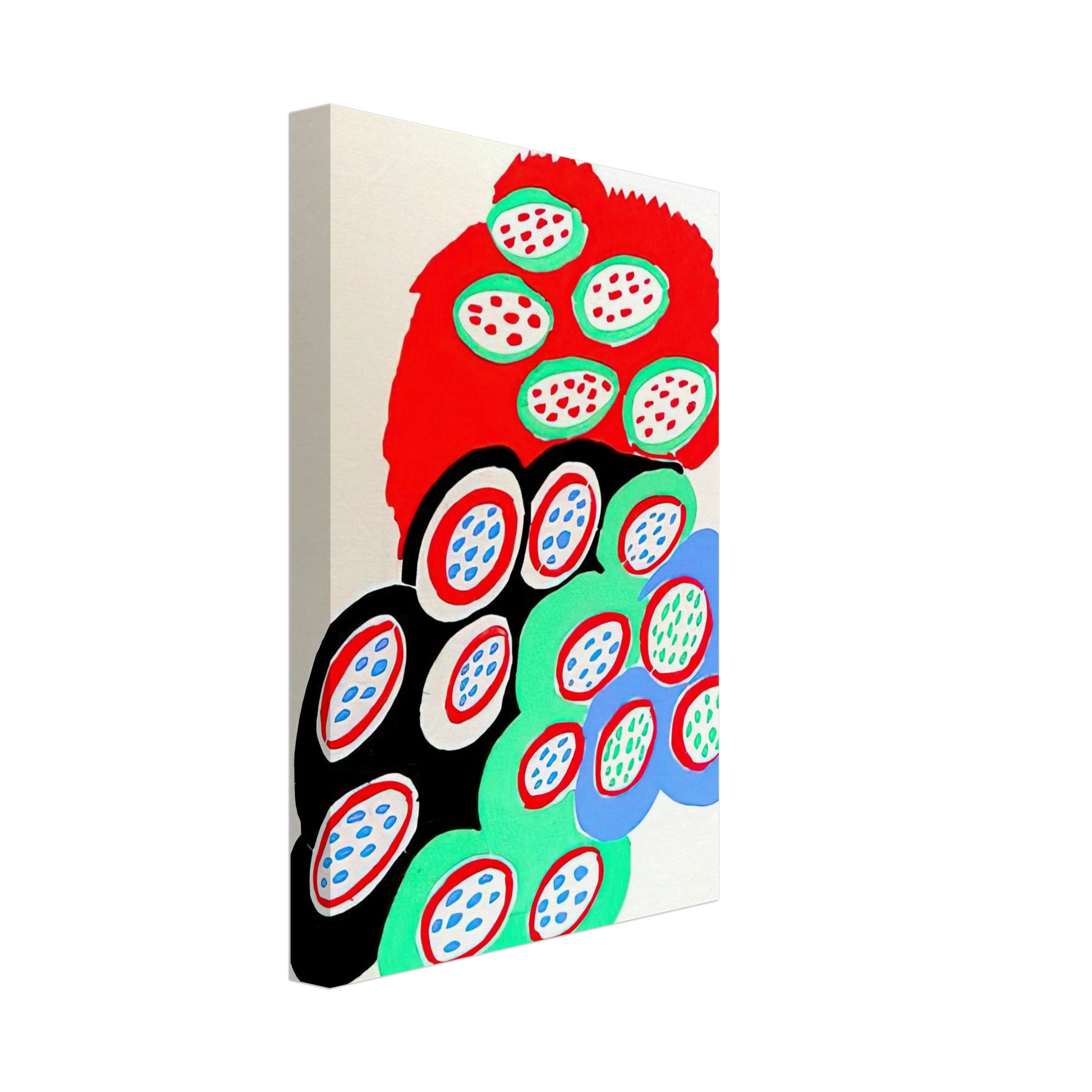 Sonia Delaunay - COMPOSITION 37 Canvas - 40x60 cm / 16x24 inches-canvas