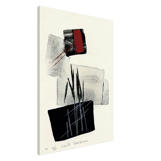 Toko Shinoda - Simile - 1997 Canvas - 20x30 cm / 8x12 inches-canvas