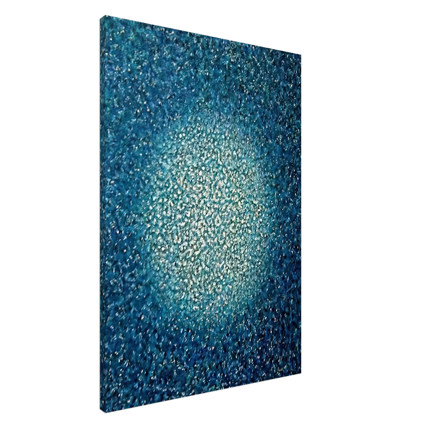 Richard Pousette-Dart - Blue Prescence - 1970 Canvas - 20x30 cm / 8x12 inches-canvas