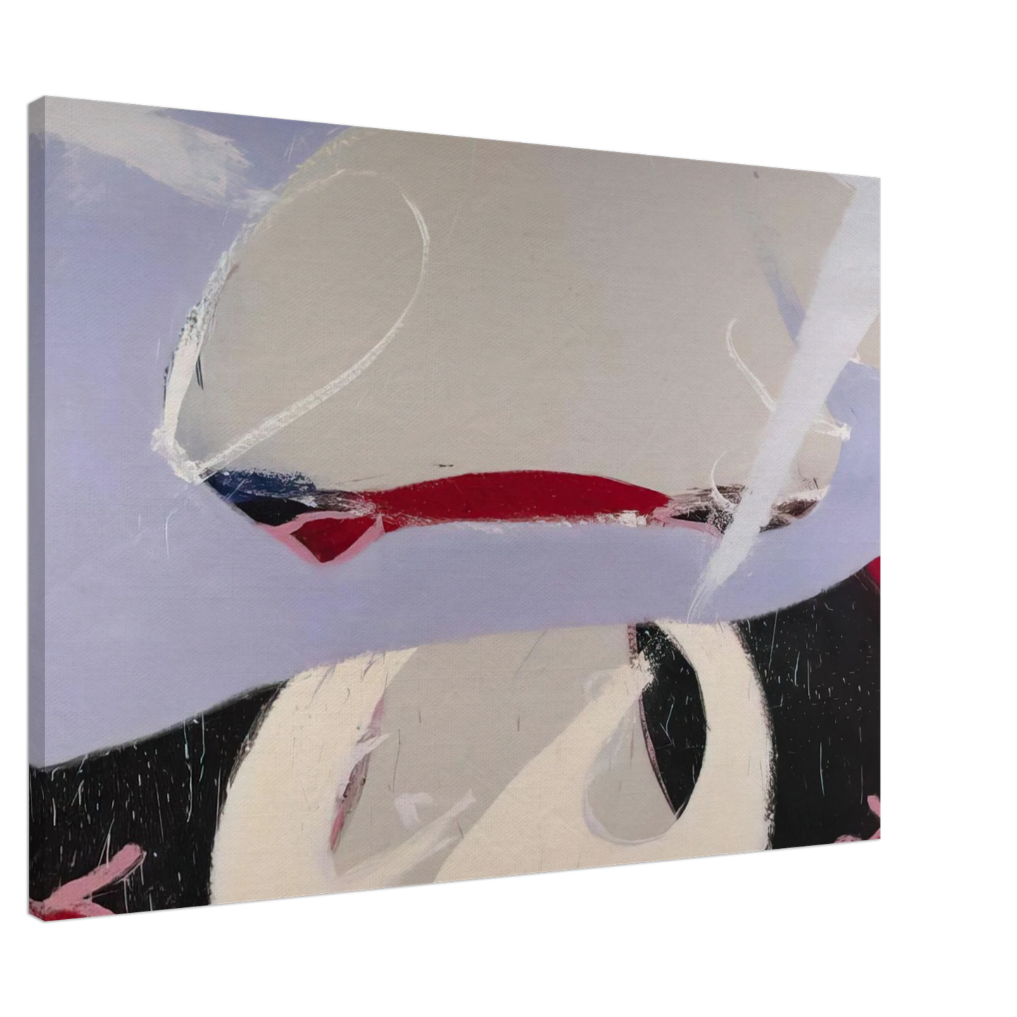 Norman Bluhm - Erythea - 1971 Canvas - 20x30 cm / 8x12 inches-canvas