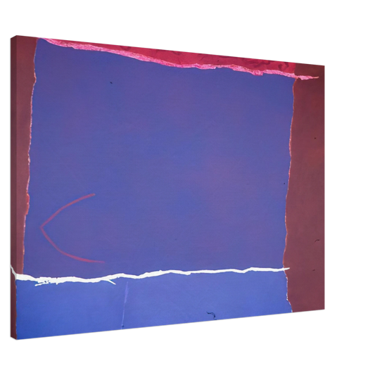 Theodoros Stamos - Infinity Field, Lefkada Series - 1980 Canvas - 20x30 cm / 8x12 inches-canvas