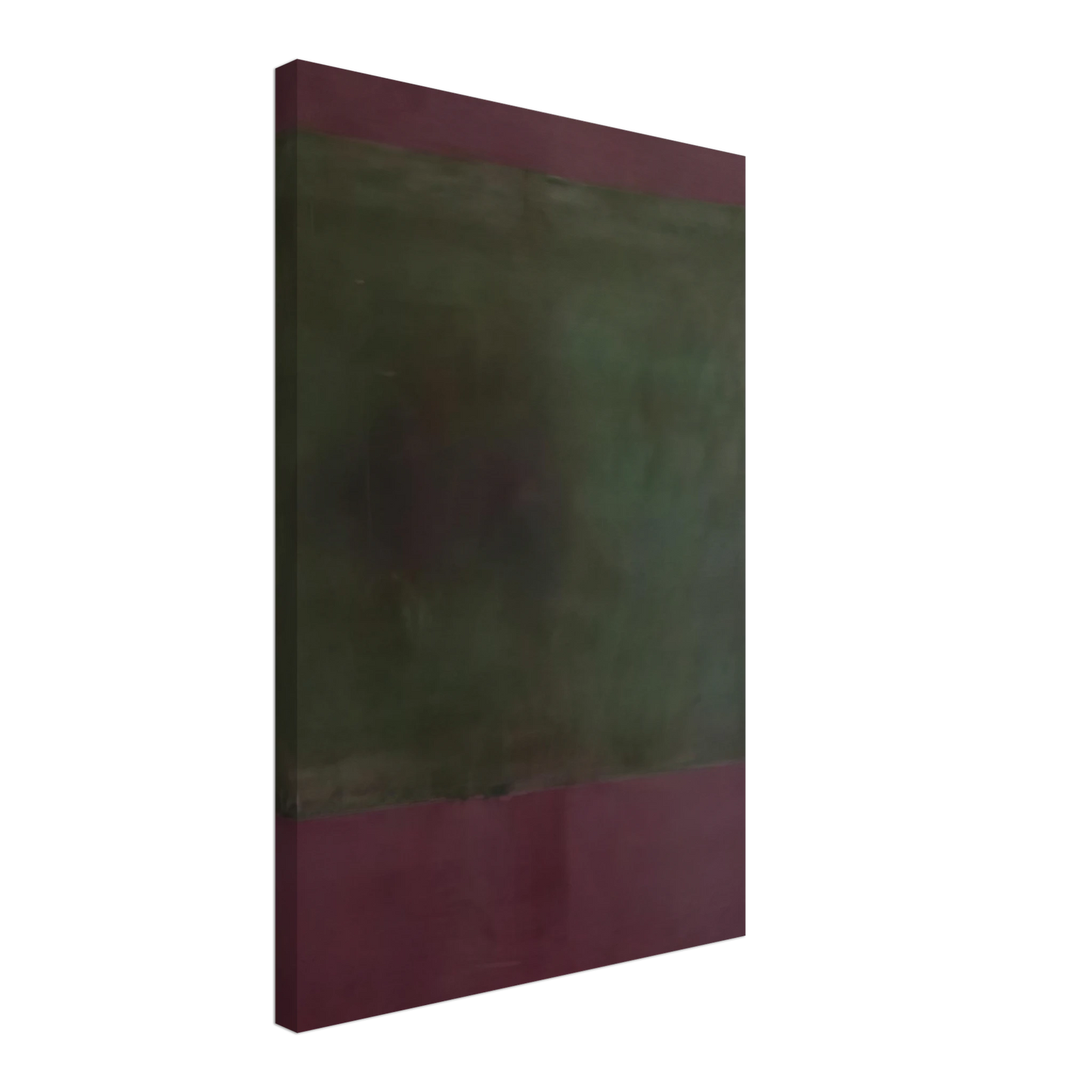 Mark Rothko - Untitled Green on Maroon - 1961 Canvas - 70x100 cm / 28x40 inches-canvas