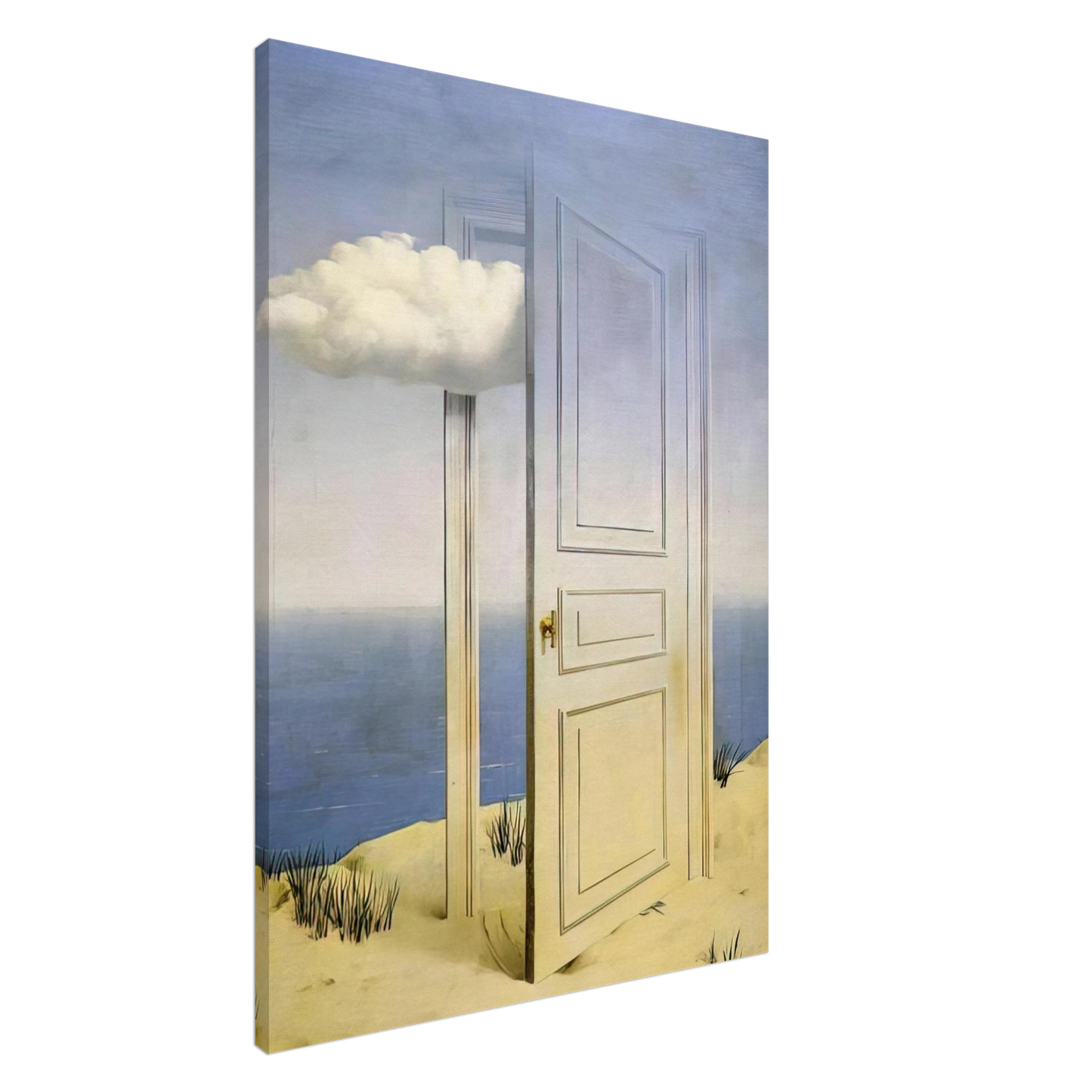 Rene Magritte - THE VICTORY 1939 Canvas - 20x30 cm / 8x12 inches-canvas