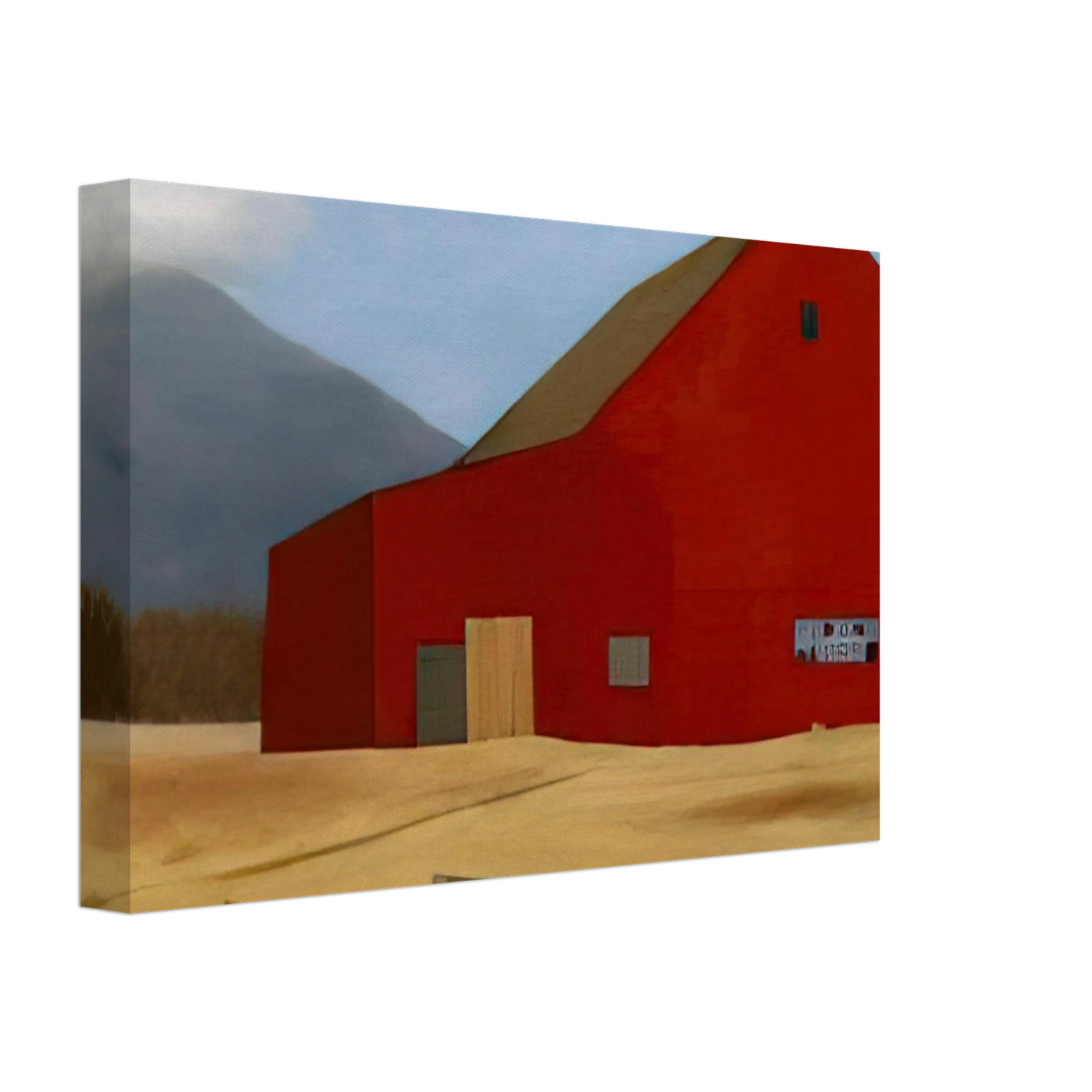 Ralston Crawford - Orange no. 2 1939 - Precisionism Canvas - 40x60 cm / 16x24 inches-canvas