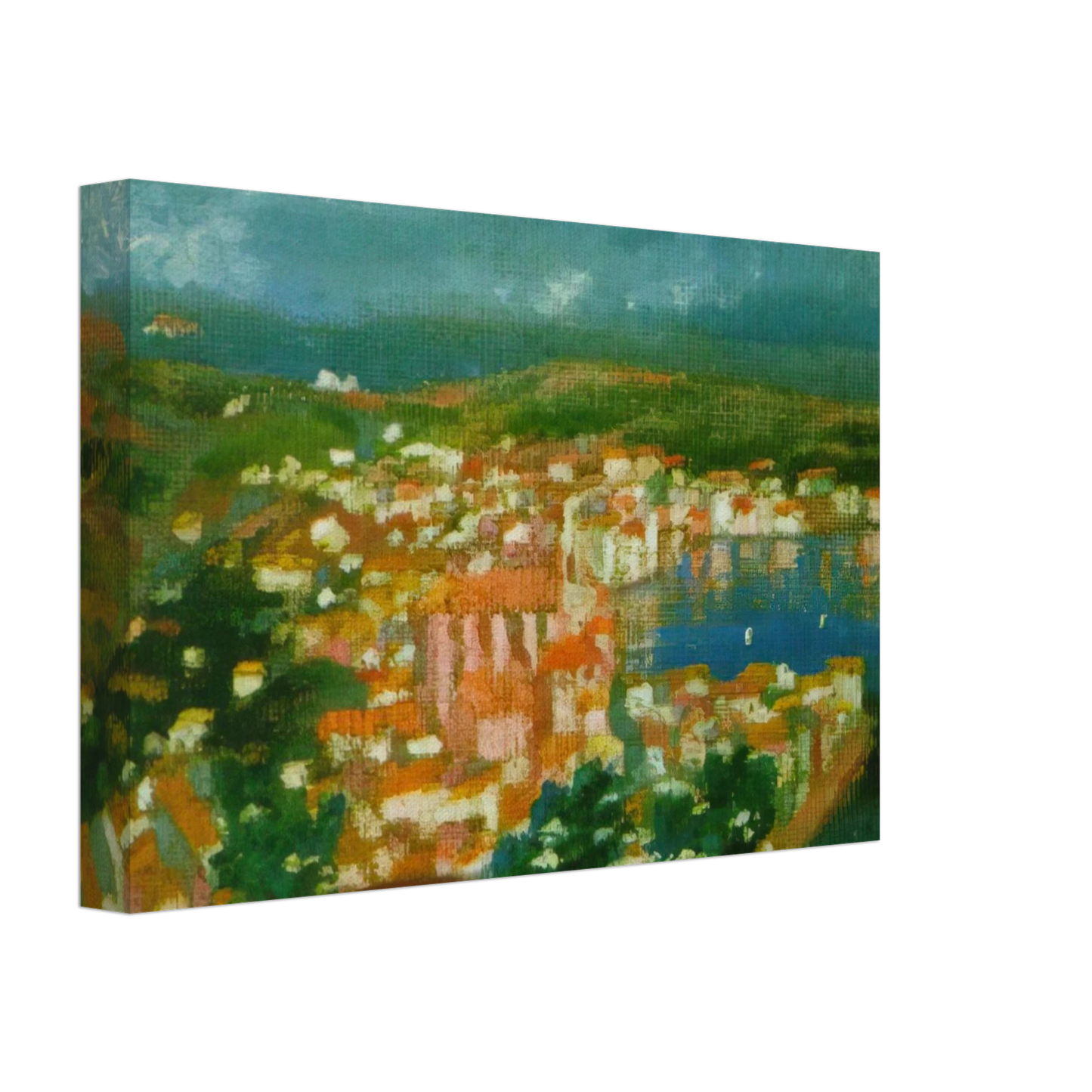 Salvador Dali - LANDSCAPE NEAR CADAQUES 1921 1 Canvas - 70x100 cm / 28x40 inches-canvas