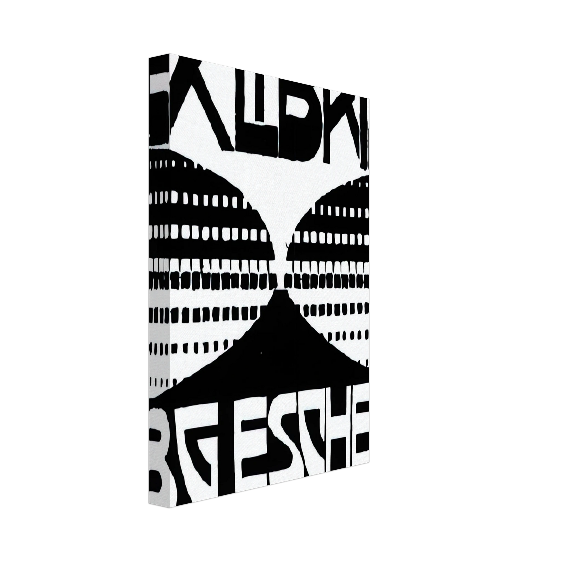 MC Escher - BOOKPLATE B G ESCHER BEER Canvas - 70x100 cm / 28x40 inches-canvas