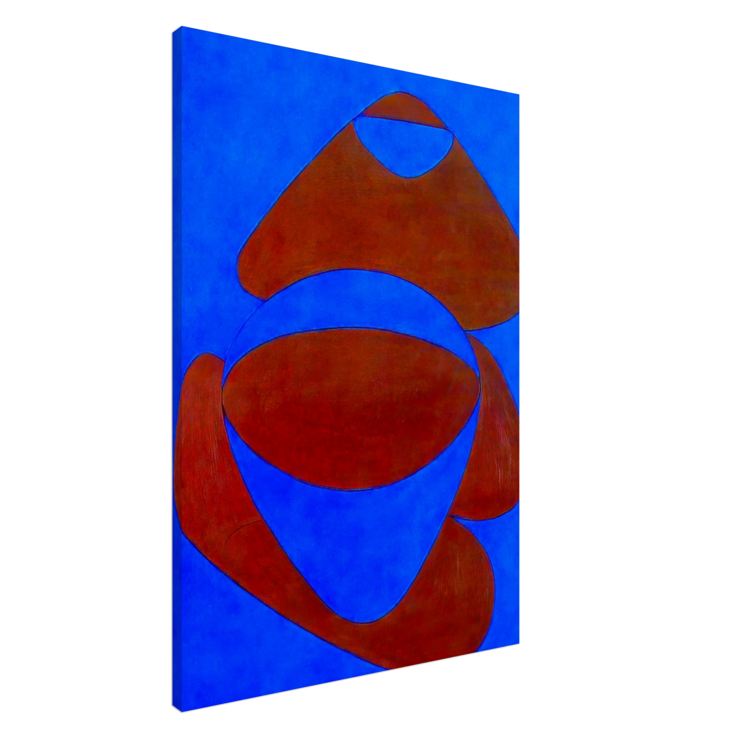 Victor Vasarely - Mar Caribe - 1950 Canvas - 20x30 cm / 8x12 inches-canvas