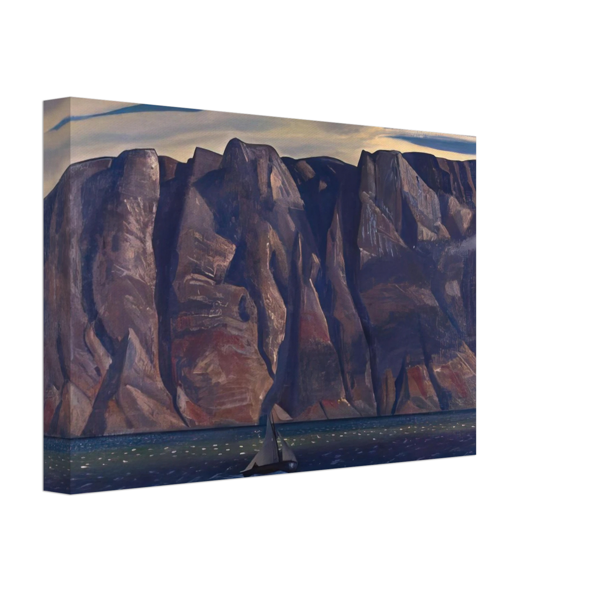 Rockwell Kent - Squall, Greenland Canvas - 70x100 cm / 28x40 inches-canvas