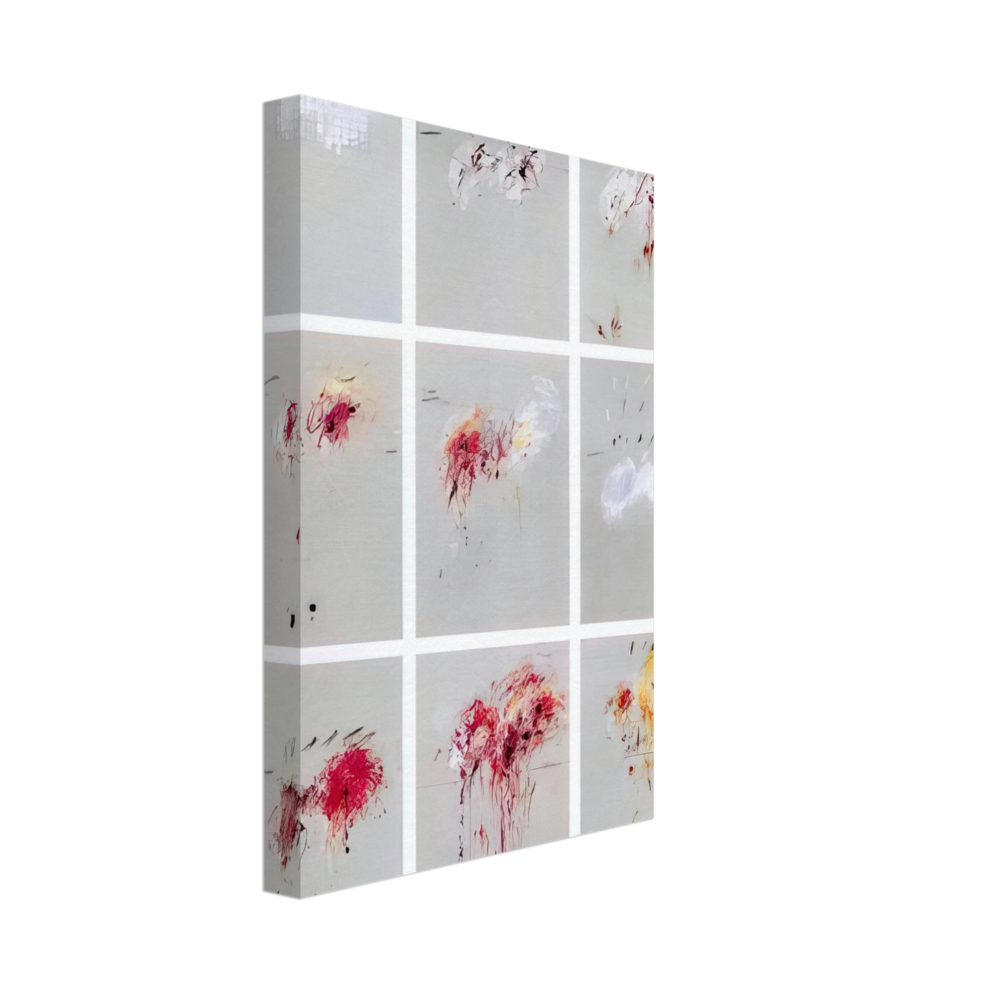 Cy Twombly - Nine Discourses on Commodus Canvas - 40x60 cm / 16x24 inches-canvas