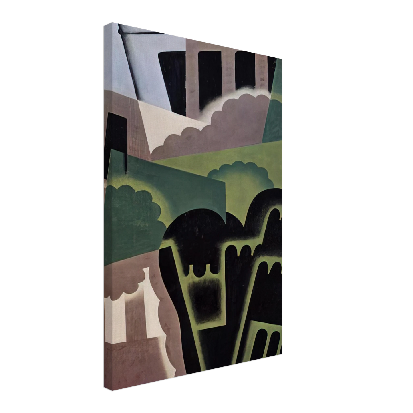 Juan Gris - LANDSCAPE Canvas - 70x100 cm / 28x40 inches-canvas