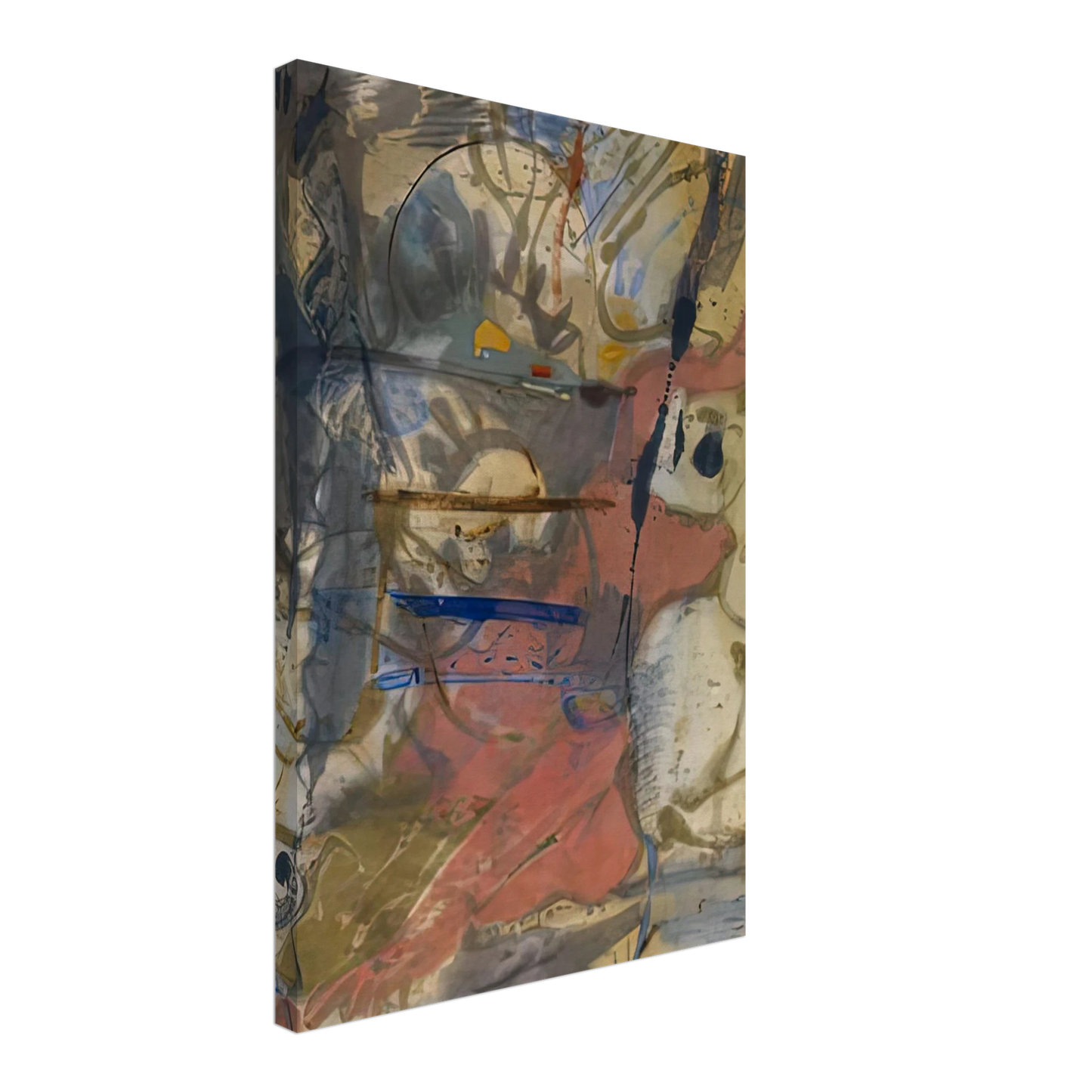 Helen Frankenthaler - Europa, 1957- Canvas - 40x60 cm / 16x24 inches-canvas