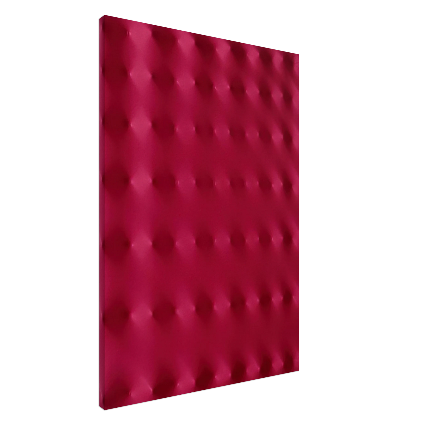 Enrico Castellani - Superficie rossa - 2006 Canvas - 20x30 cm / 8x12 inches-canvas