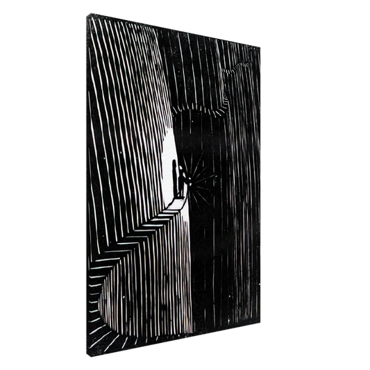 MC Escher - ESCHER (7) Canvas - 20x30 cm / 8x12 inches-canvas