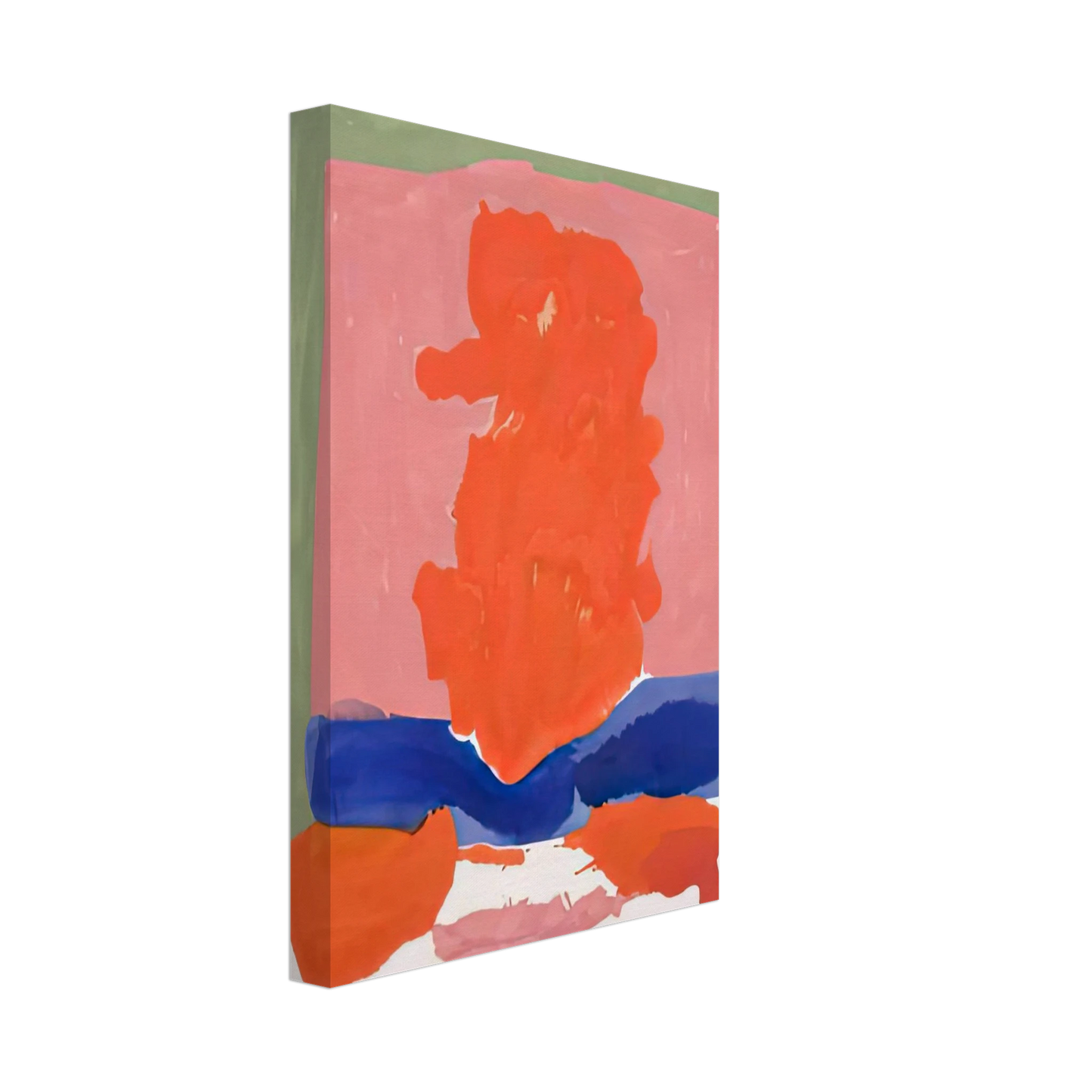 Helen Frankenthaler - Small's Paradise, 1964- Canvas - 70x100 cm / 28x40 inches-canvas