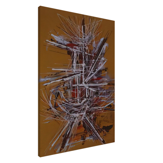 Jimmy Ernst - Southwest Image - 1958 Canvas - 20x30 cm / 8x12 inches-canvas